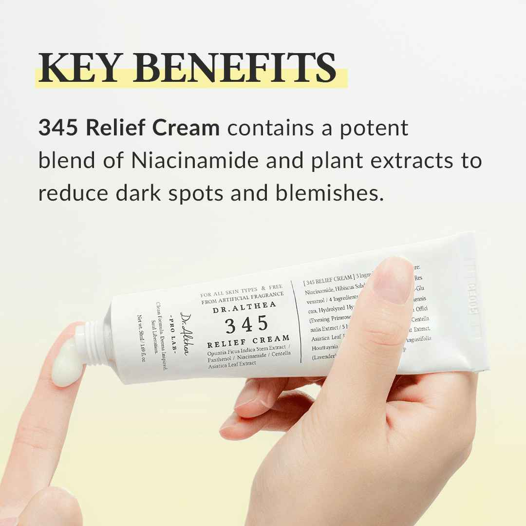 Dr. Althea 345 Pain Relief Cream 50ml – Soothing Acne & Skin Relief