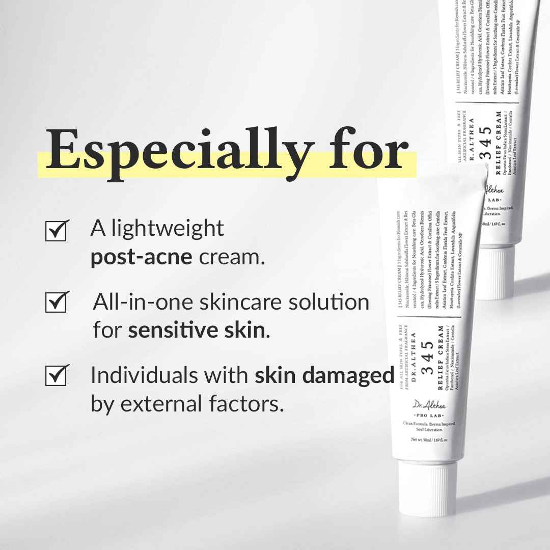 Dr. Althea 345 Pain Relief Cream 50ml – Soothing Acne & Skin Relief