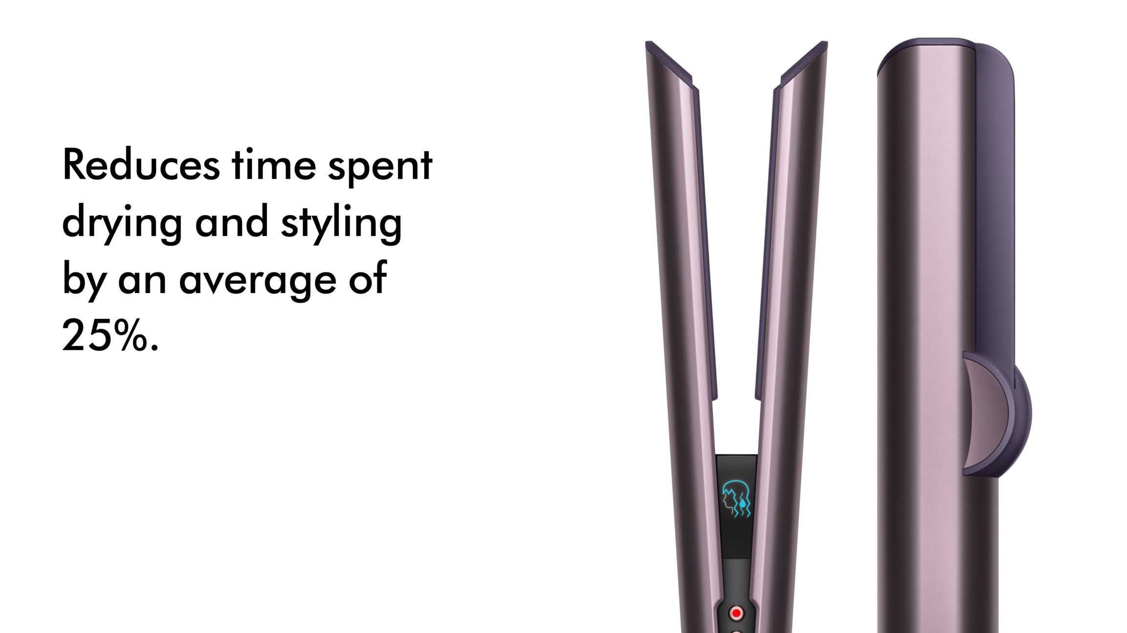 Dyson Airstrait™ dryer and straightener (Jasper plum)( pre-order)