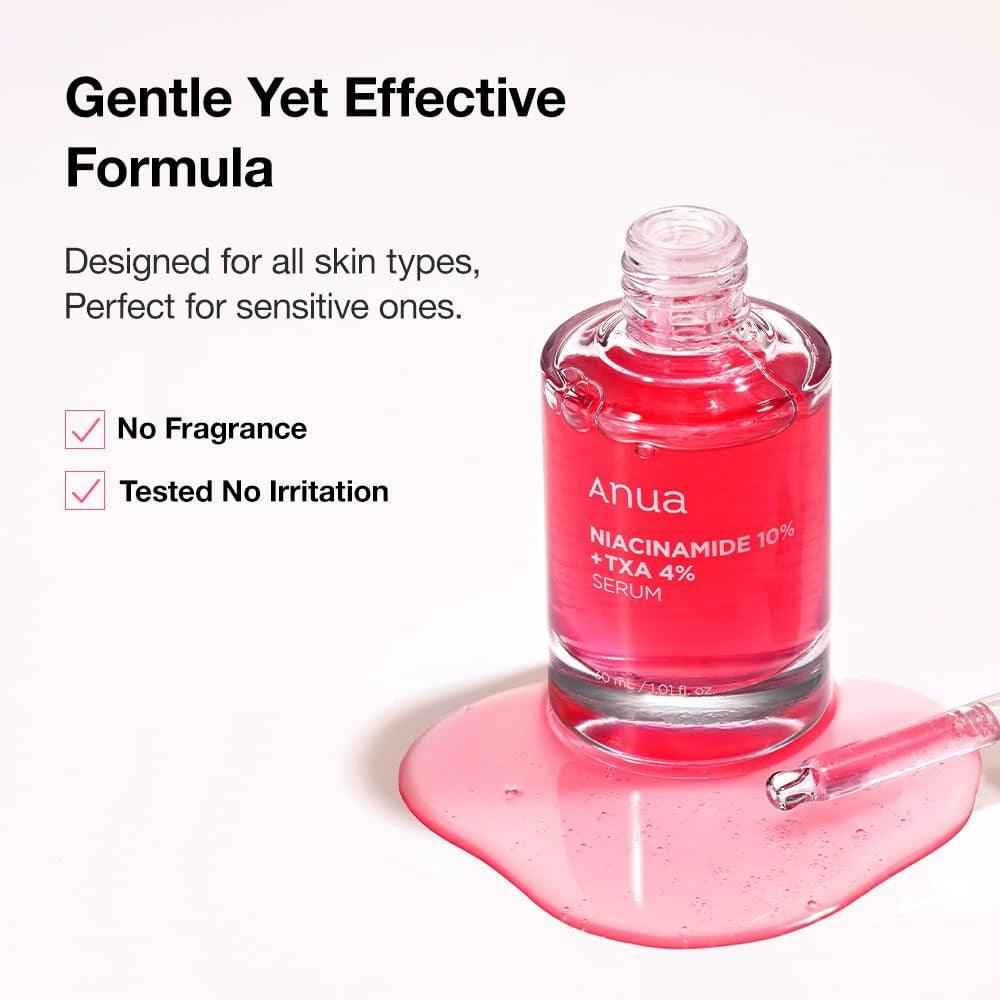 Anua Niacinamide Serum 10% + TXA 4% – Glow, Clear & Radiant Skin 30ml