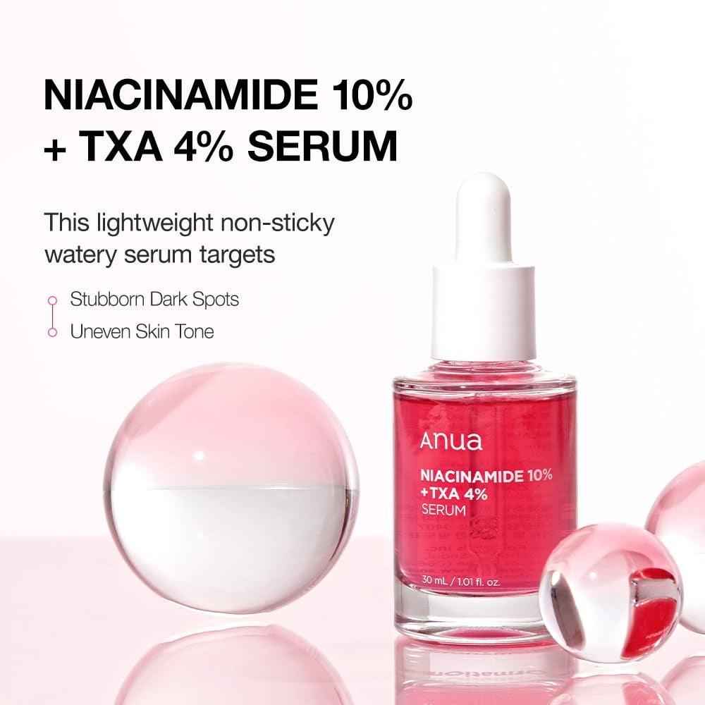Anua Niacinamide Serum 10% + TXA 4% – Glow, Clear & Radiant Skin 30ml