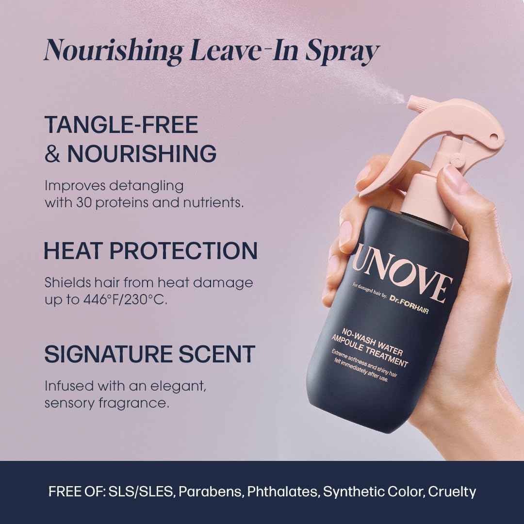 UNOVE No-Wash Water Ampoule Treatment 200ml