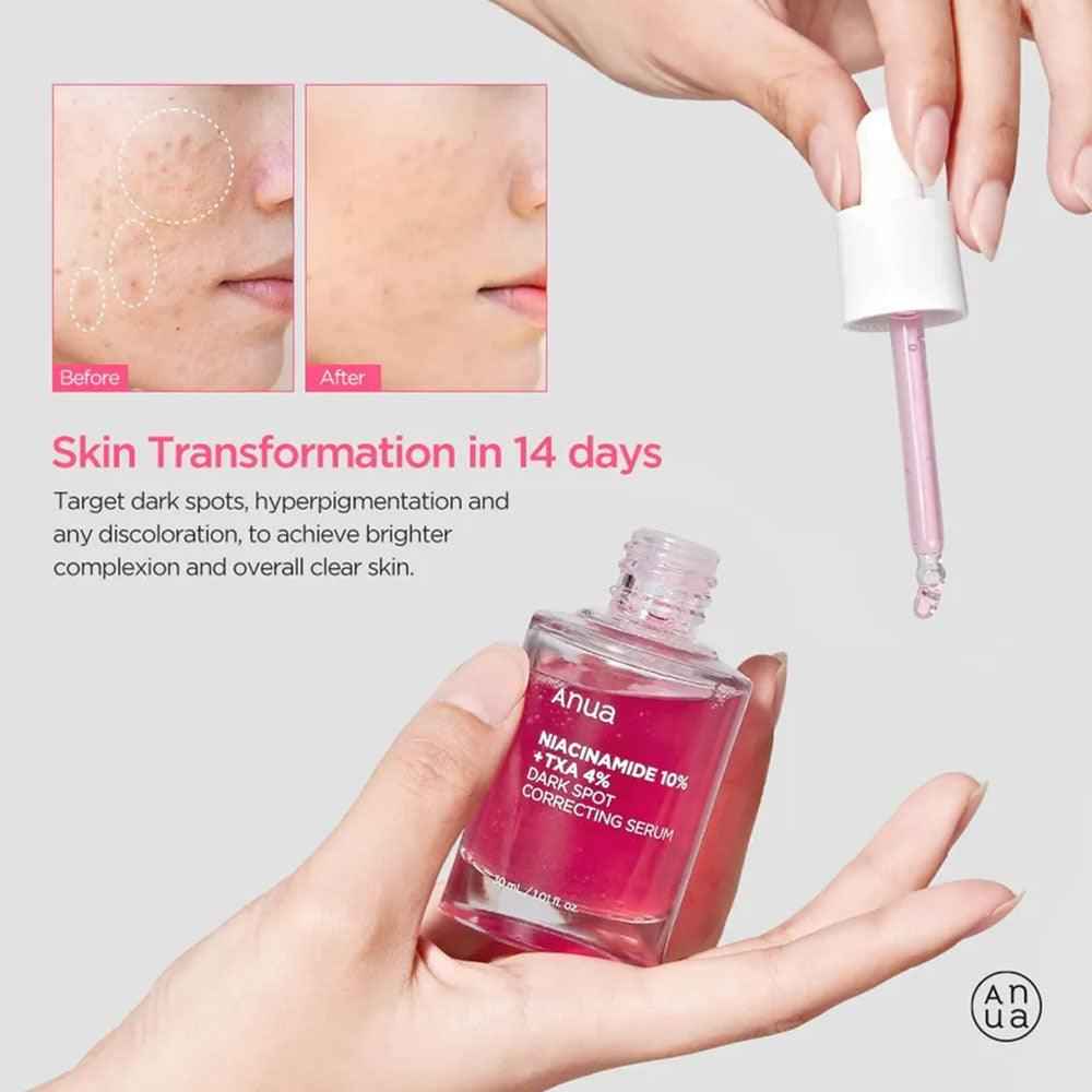 Anua Niacinamide Serum 10% + TXA 4% – Glow, Clear & Radiant Skin 30ml
