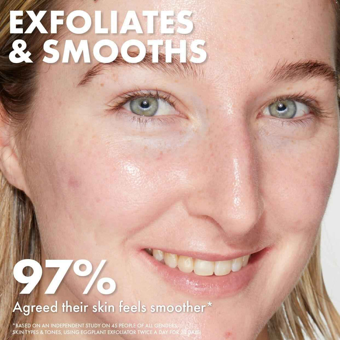 WISHFUL Eggplant Exfoliator: 9.5% AHA, BHA & PHA Pore Clarifying Daily Toner