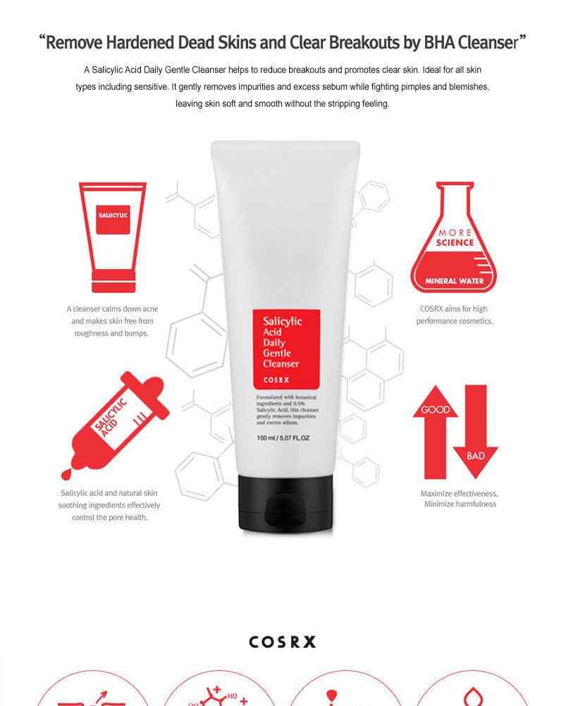 COSRX-Salicylic Acid Daily Gentle Cleanser 150ml
