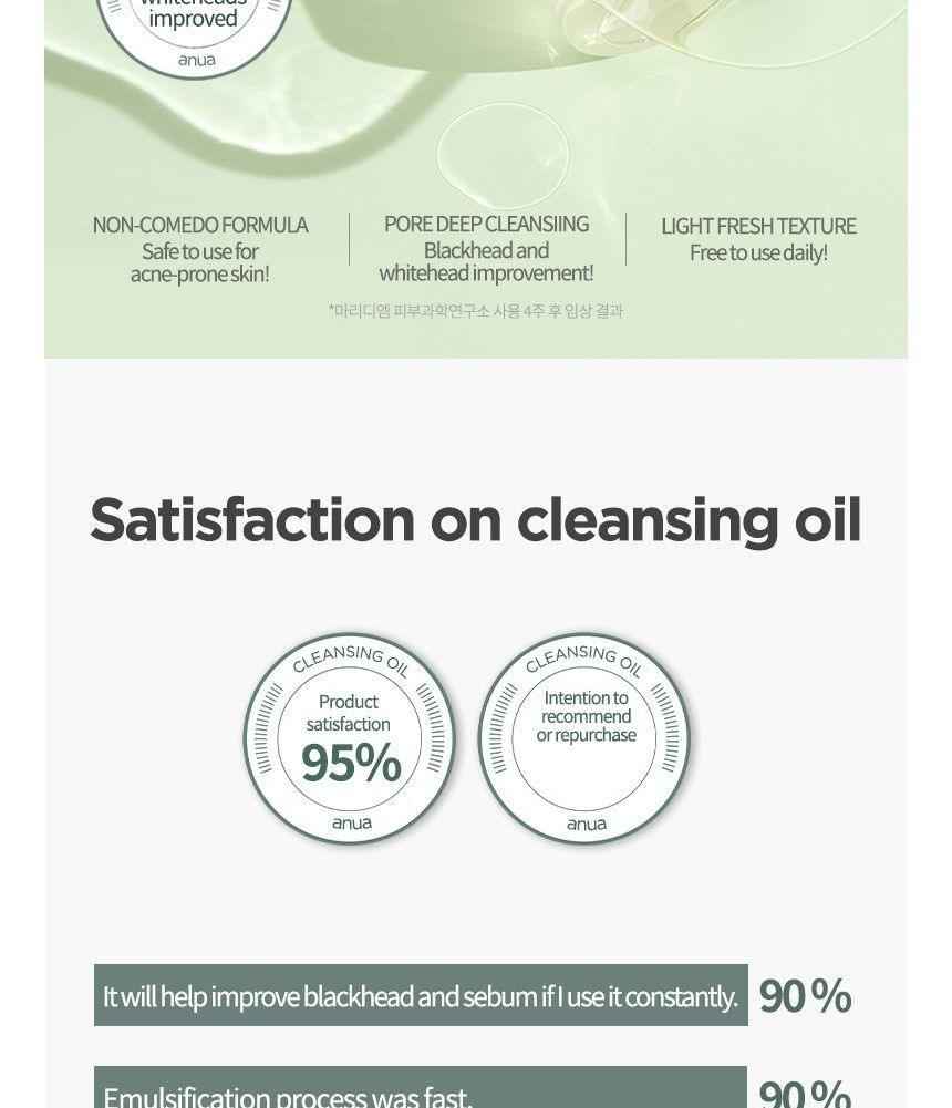 Anua Heartleaf Pore Control Cleansing Oil – Skin Refashioner | Dazzlea
