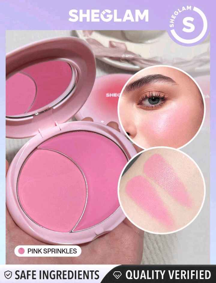 SHEGLAM Cheek 2 Cheek Blush Duo