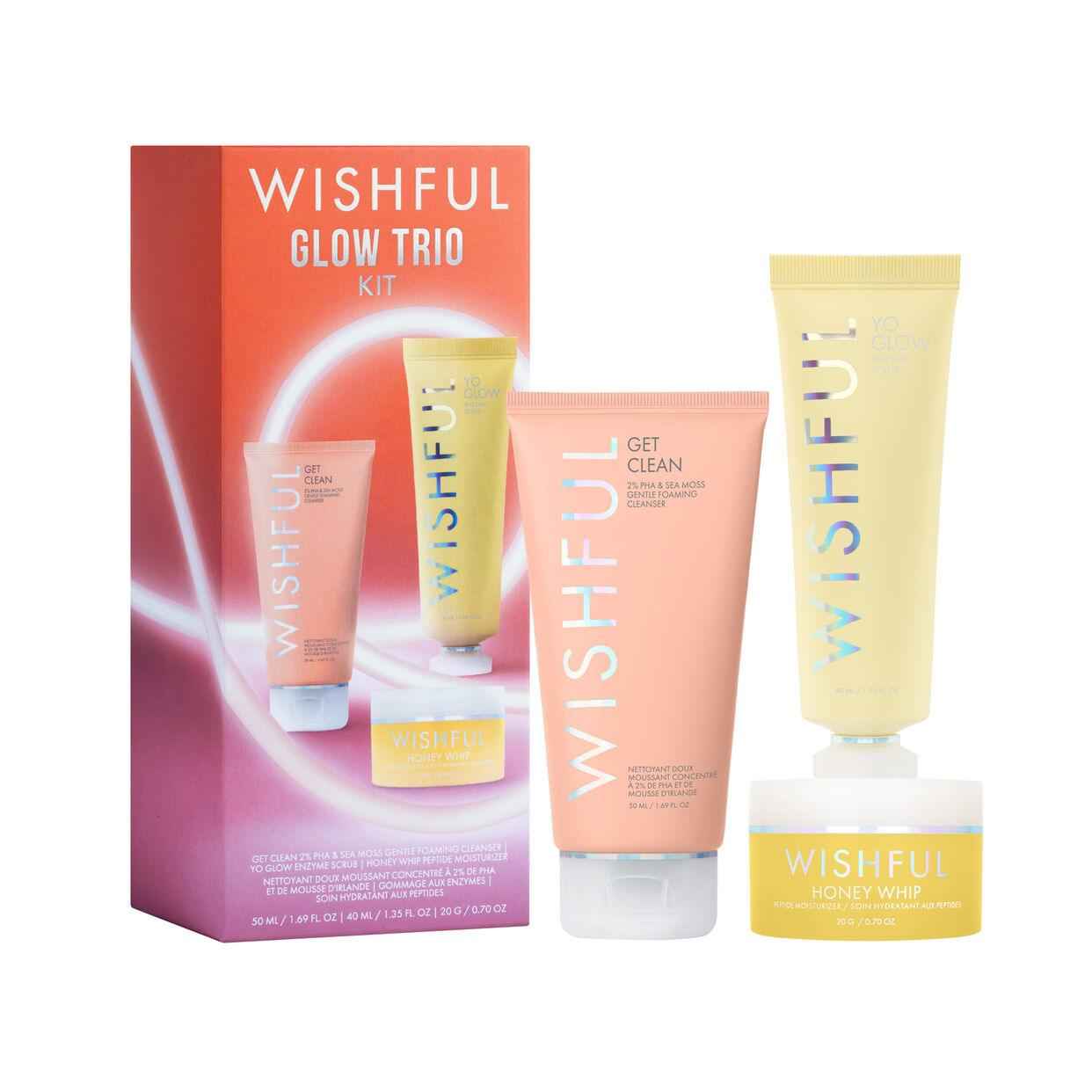 Huda Beauty- WISHFUL Glow Trio set