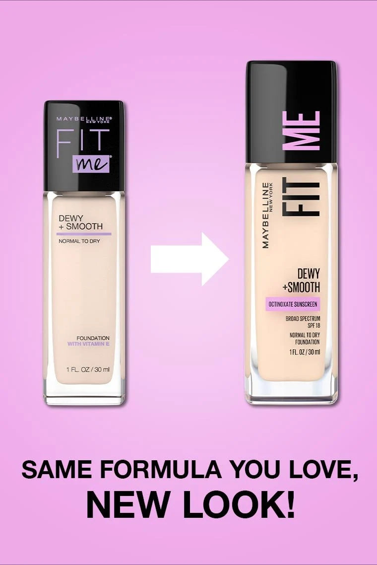 Fit Me® Dewy + Smooth Liquid Foundation Makeup