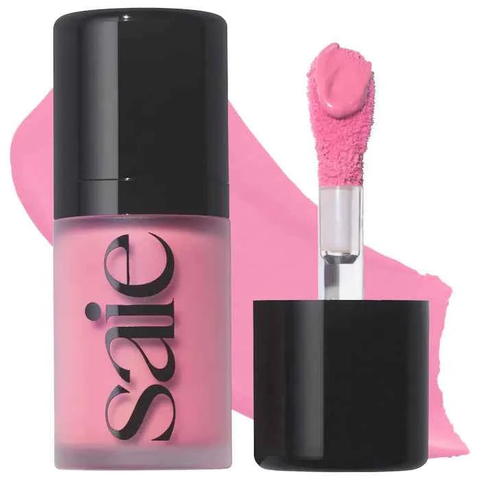 Saie Dew Blush Liquid Cream Blush-Baby cool baby pink