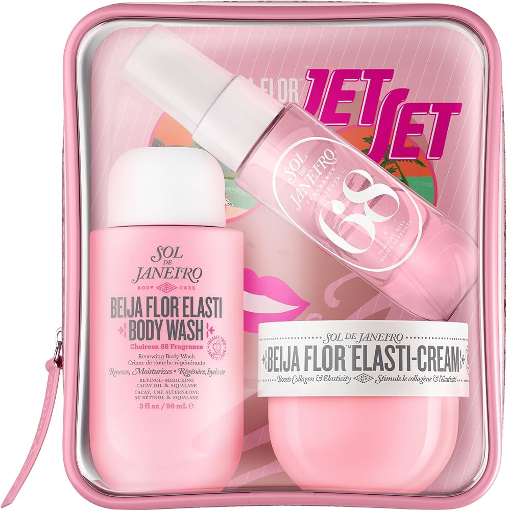 Sol de Janeiro Jet Set | Travel Shower Kit Scent: Cheirosa 68 (pre-order)