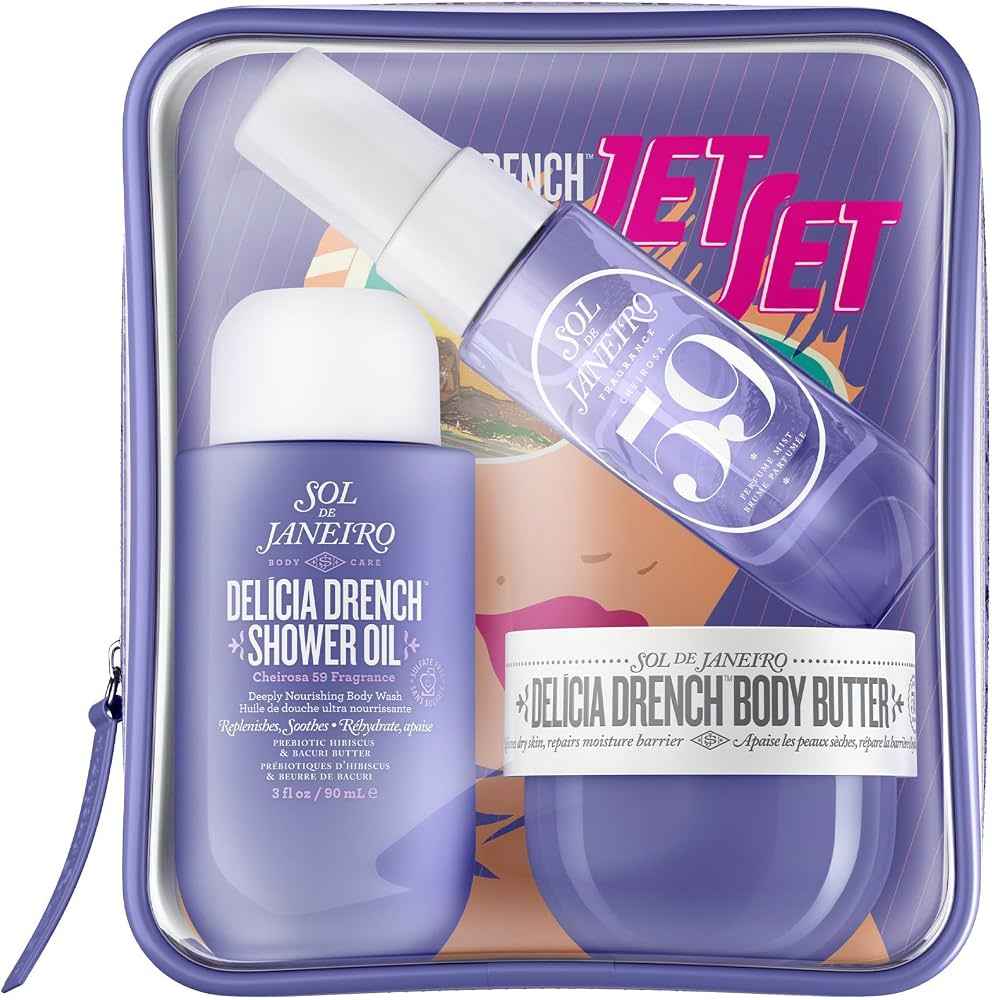 Sol de Janeiro Jet Set | Travel Shower Kit Scent:Cheirosa 59(pre-order)