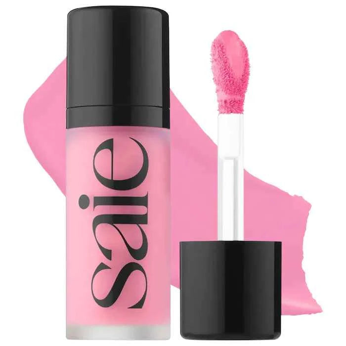 Saie Dew Blush Liquid Cream Blush-Baby cool baby pink