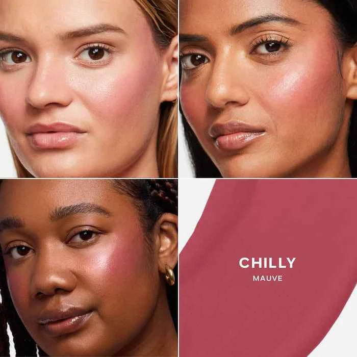 Saie Dew Blush Liquid Cream Blush-Chilly Mauve