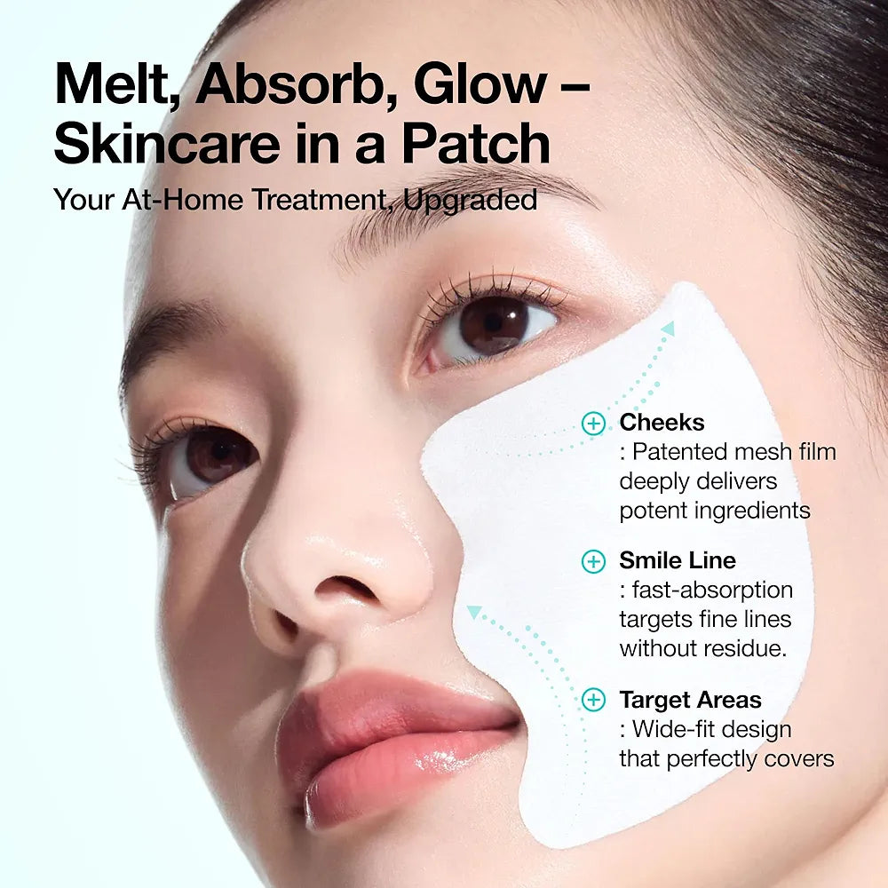 Anua PDRN Collagen Melting Patches For glass skin