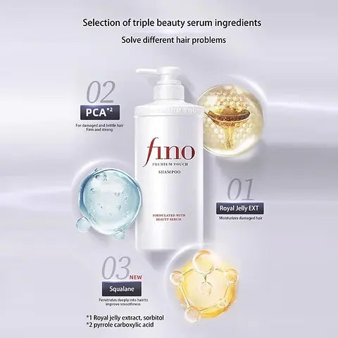 Shiseido Fitit Fino Premium Touch Moist Shampoo 18.6fl.oz./550ml