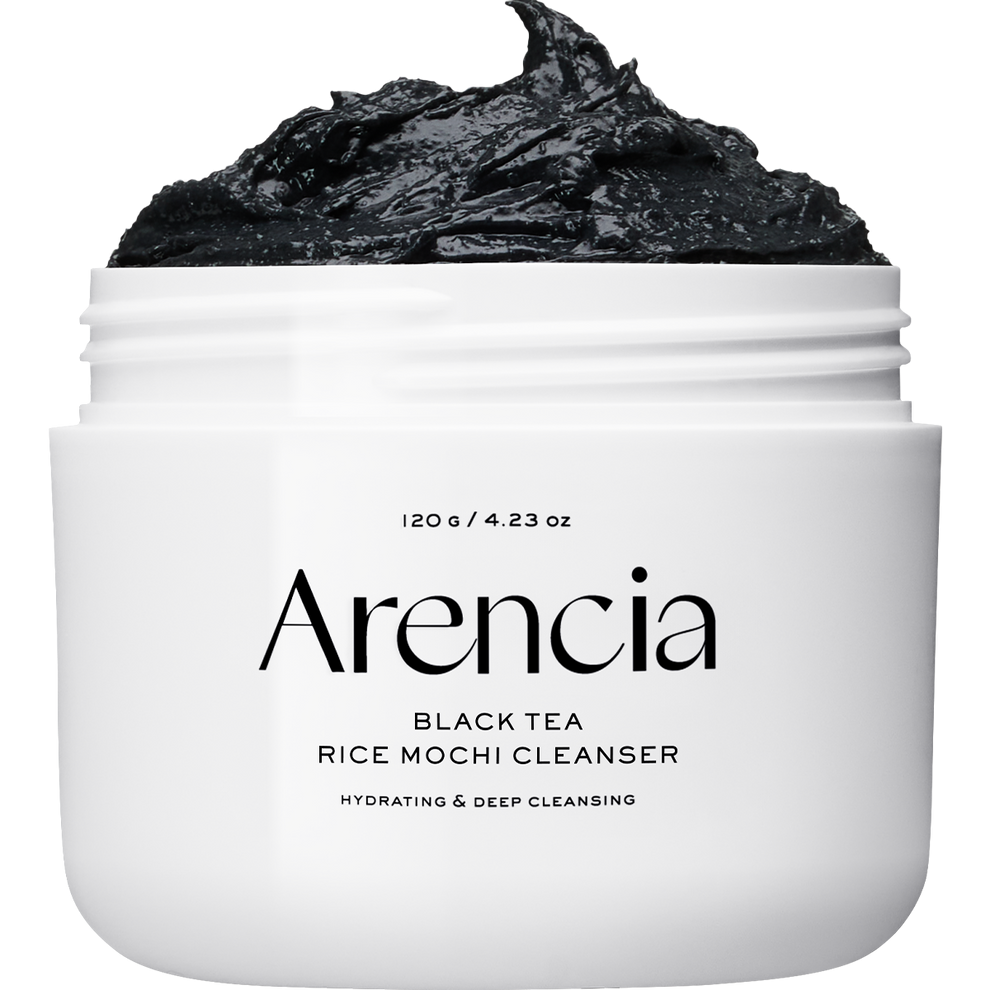 Arencia Black Tea & Yuzu mochi Cleanser 120g