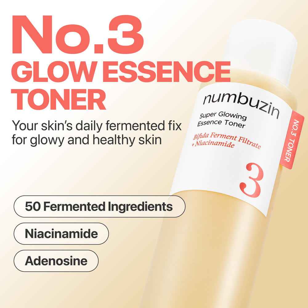 No.3 Super Glowing Essence Toner