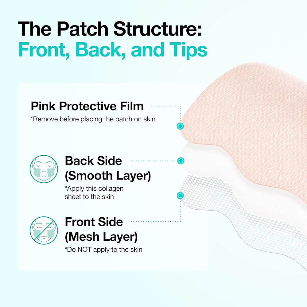 Anua PDRN Collagen Melting Patches For glass skin