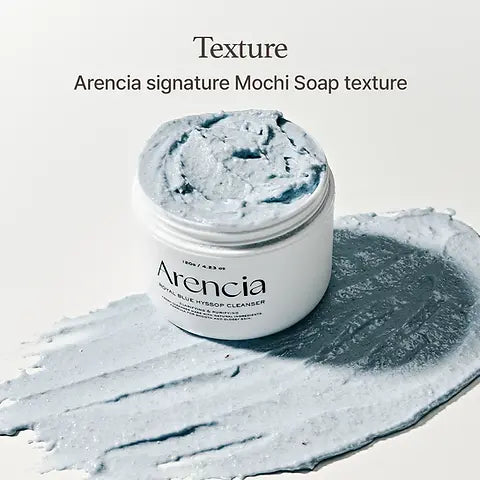 Arencia - Blue Hyssop Rice Mochi Cleanser