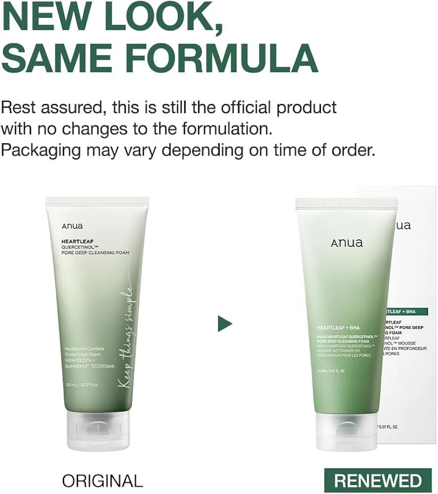 🌿 Anua Heartleaf Cleansing Foam – For your Clear, Balanced Skin