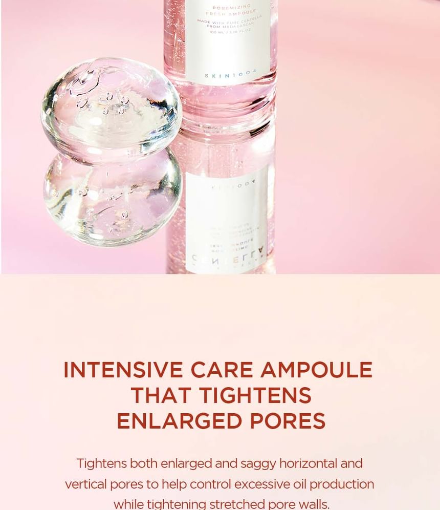 SKIN 1004 - Madagascar Centella Poremizing Fresh Ampoule Jumbo-100ml