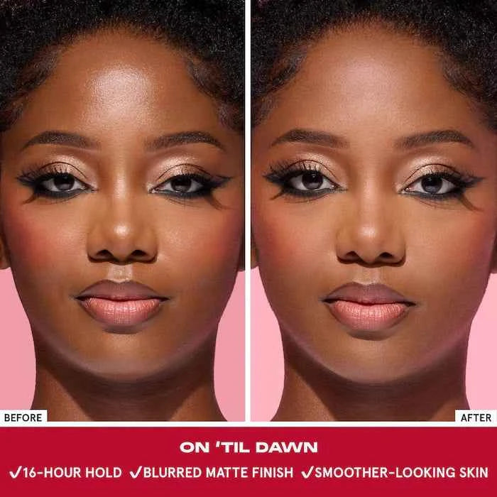 ONE/SIZE by Patrick Starrr 
Mini On 'Til Dawn Mattifying Waterproof Setting Spray
