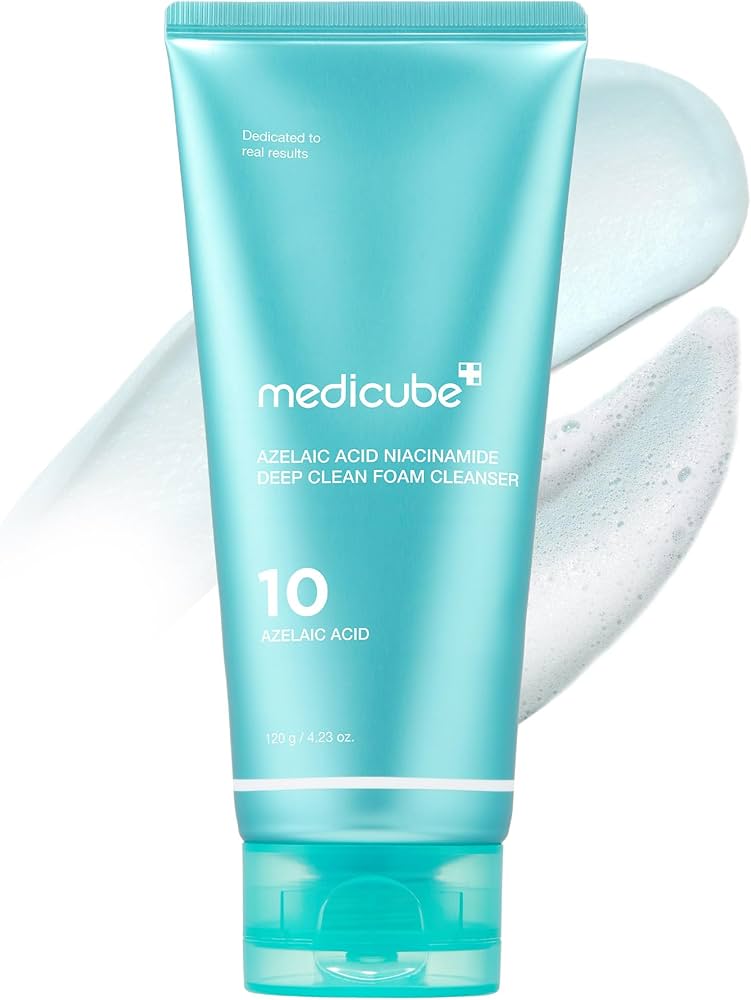 Medicube Azelaic Acid Niacinamide Deep Clean Foam Cleanser (120g)