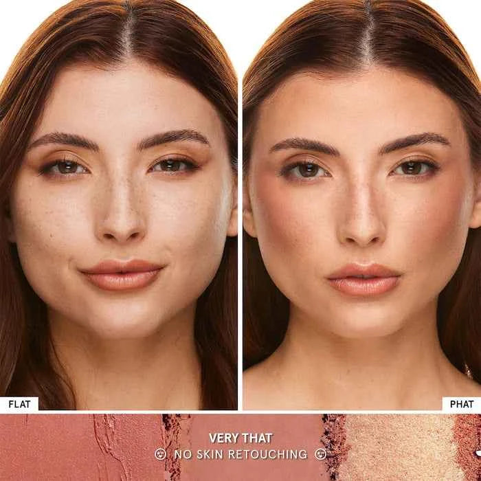 ONE/SIZE by Patrick Starrr 
Cheek Clapper 3D Blush Trio Palette(Very That)