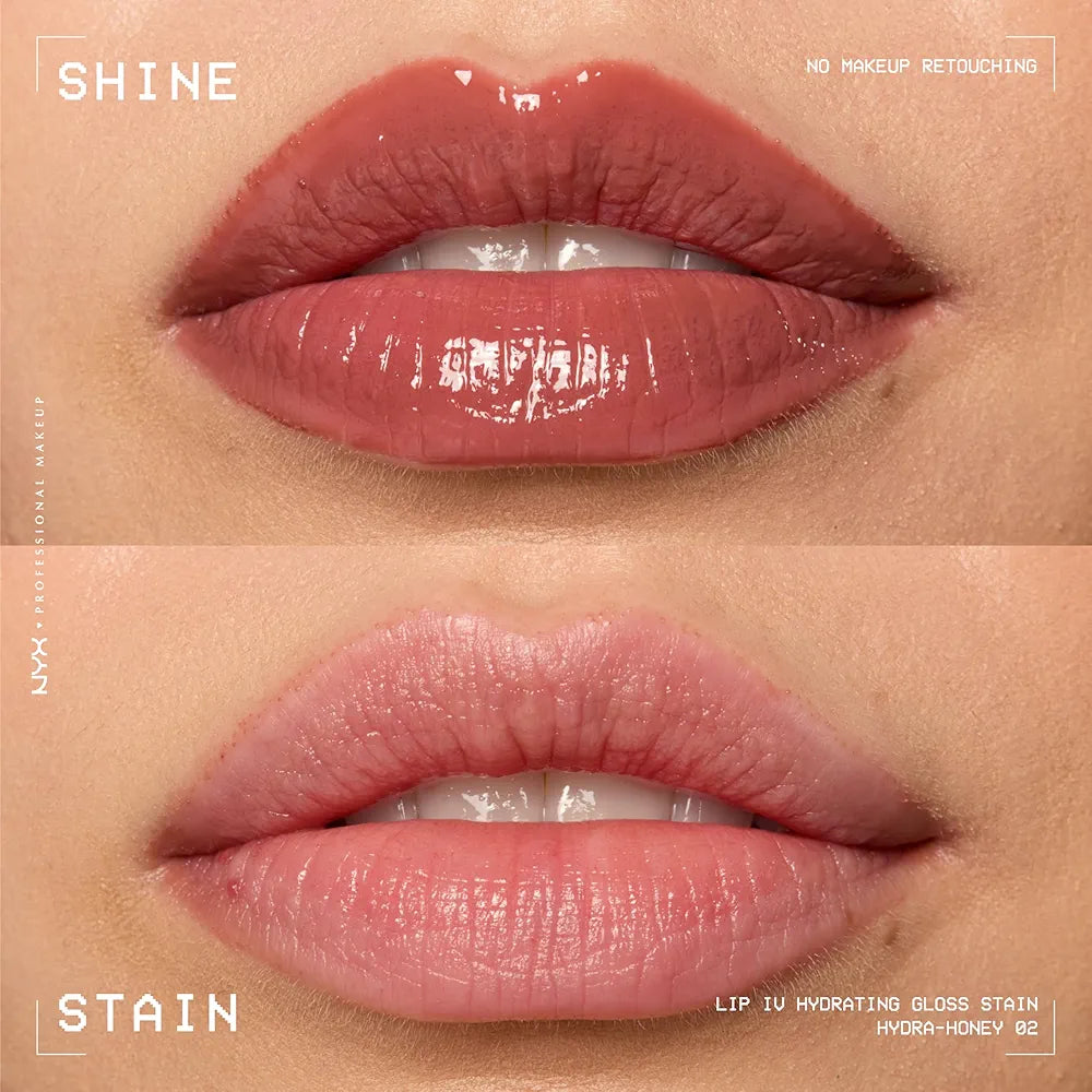 NYX-LIP I.V. HYDRATING LIP GLOSS STAIN