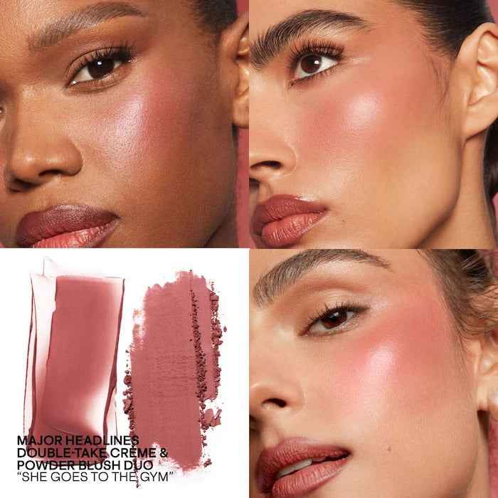 PATRICK TA - Major Headlines Double-Take Crème & Powder Blush Duo - She Goes To The Gym