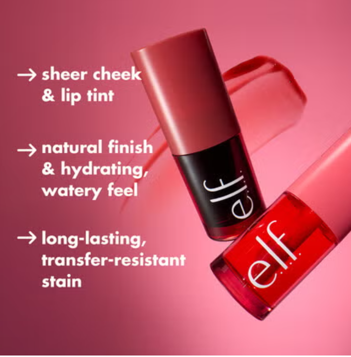 ELF Sheer For It Lip And Cheek Blush Tint