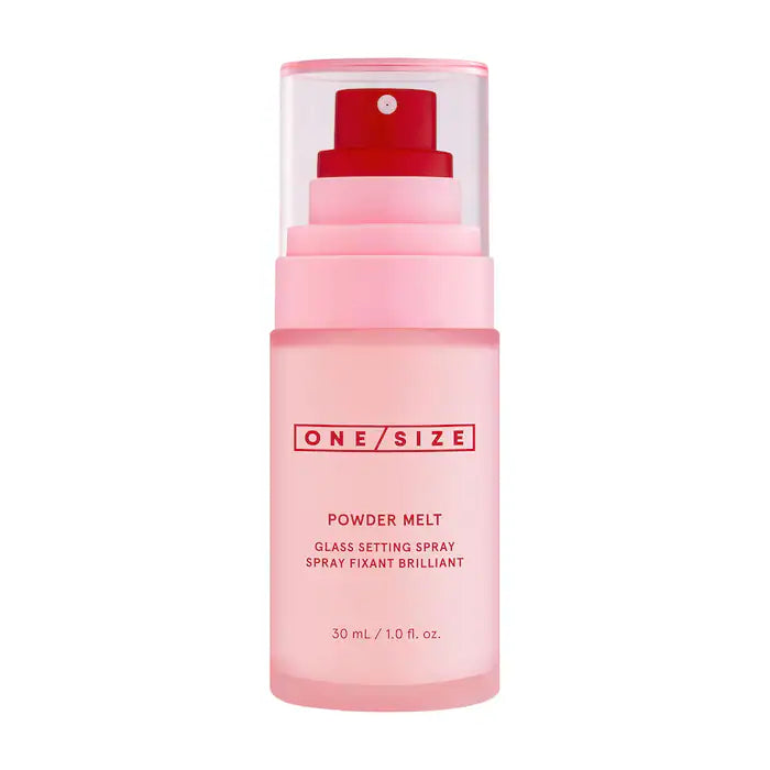 ONE/SIZE by Patrick Starrr 
Mini Powder Melt Glass Setting Spray 30ml