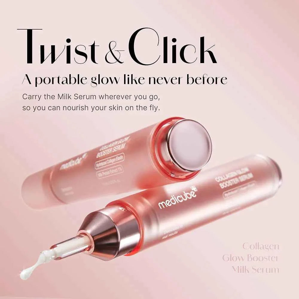 medicube Collagen Glow Booster Milk Twist & Click Serum