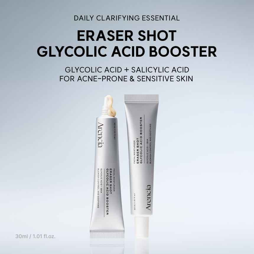 ARENCIA Eraser Shot Glycolic Acid Booster with AHA BHA 30ml