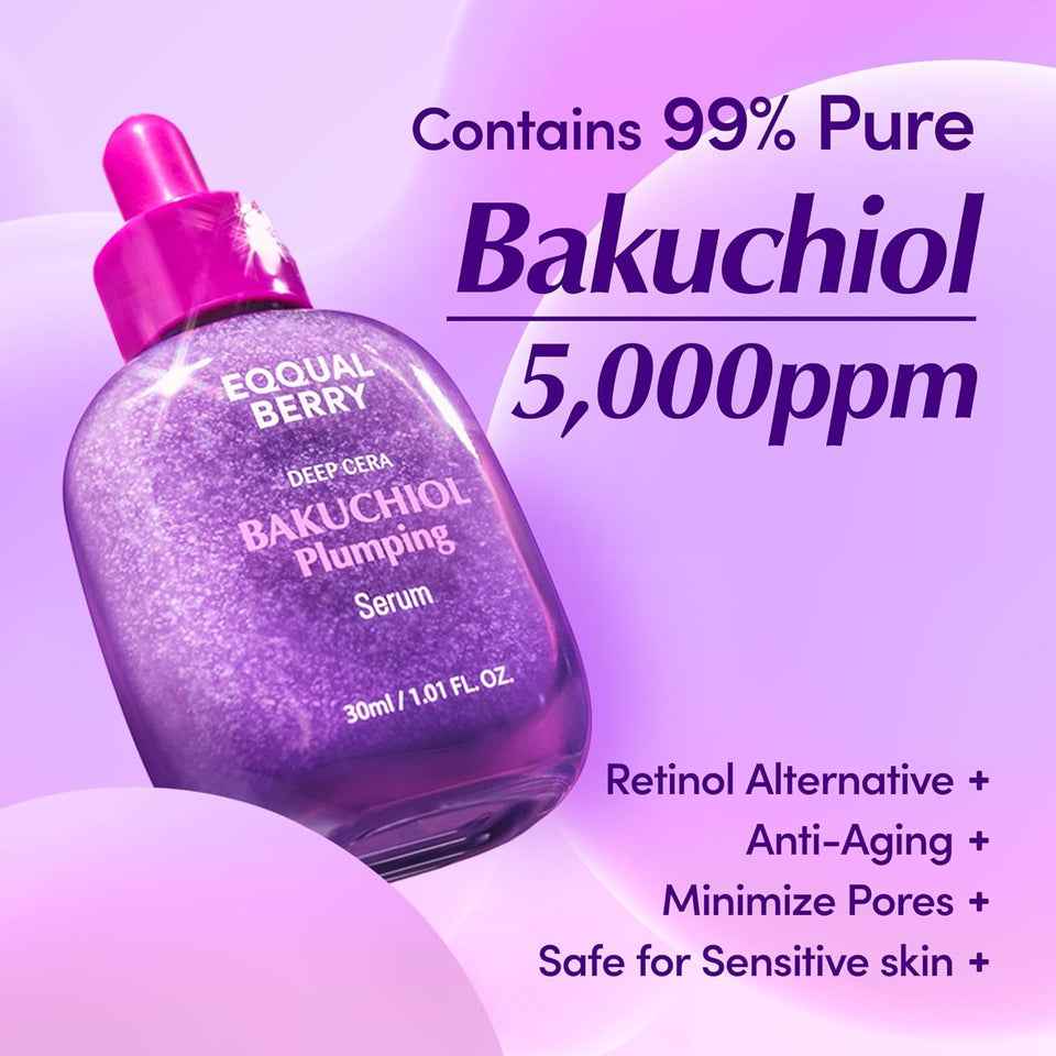 Eqqualberry Bakuchiol Plumping Serum 30ML