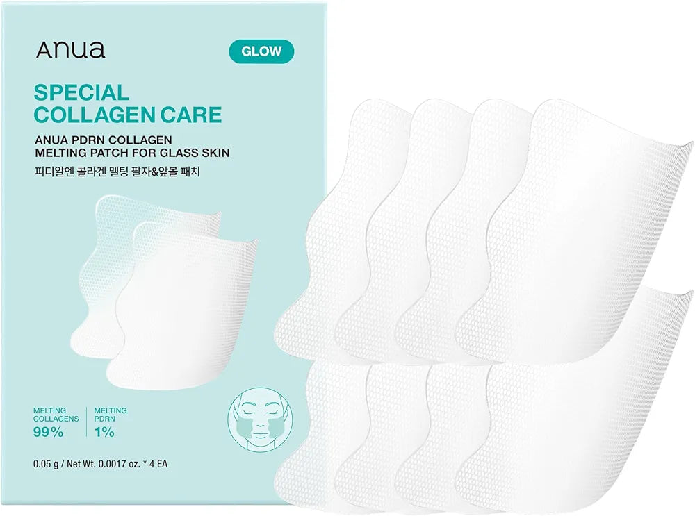 Anua PDRN Collagen Melting Patches For glass skin
