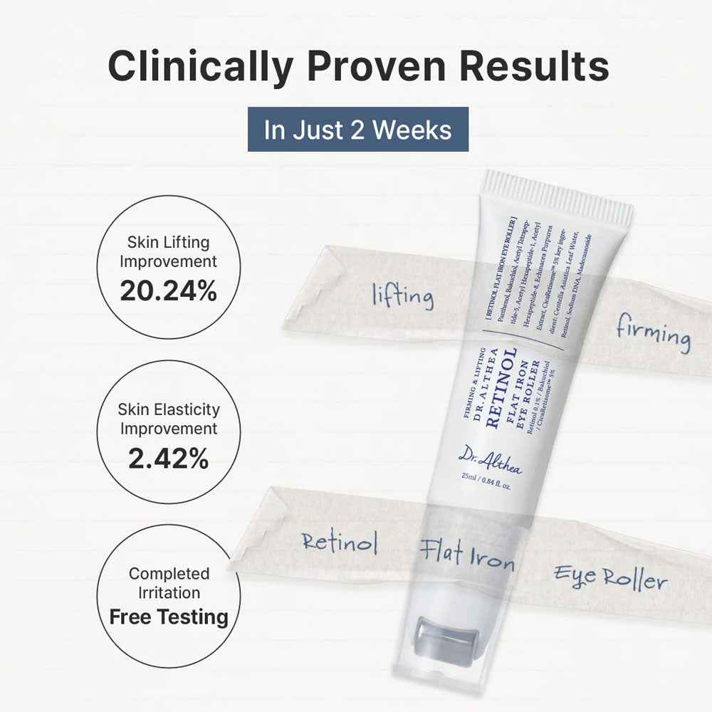 Dr.Althea Retinol Flat Iron Eye Roller 25ml