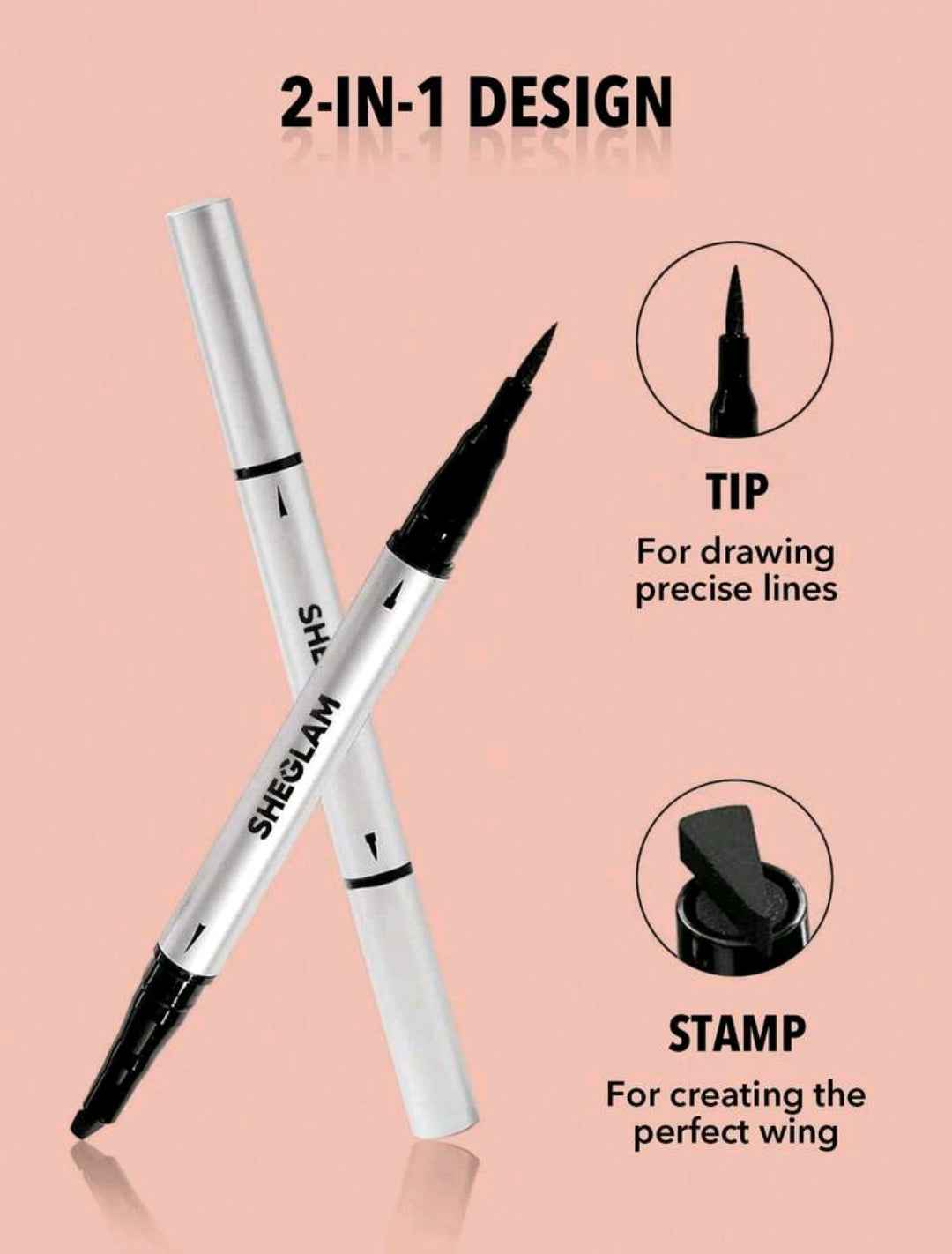 SHEGLAM Wing It Waterproof Liner Duo