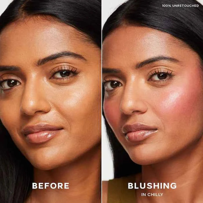 Saie Dew Blush Liquid Cream Blush-Chilly Mauve