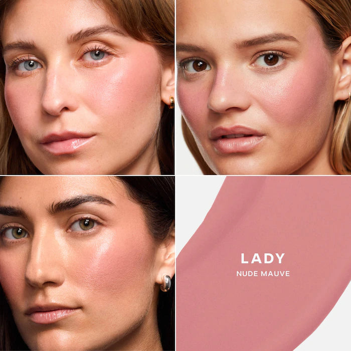 Saie Dew Blush Liquid Cream Blush-Lady Nude Mauve