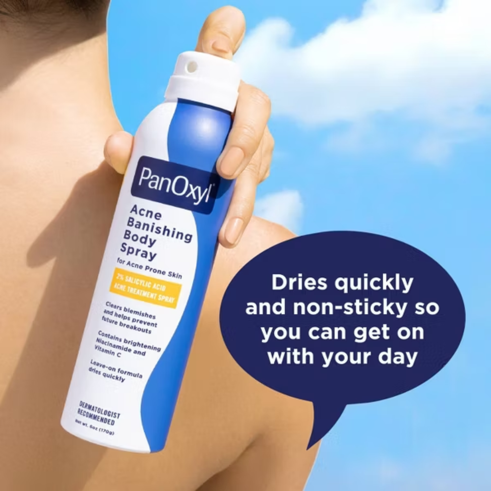PanOxyl Acne Banishing Body Spray 2% Salicylic Acid (170 ml)
