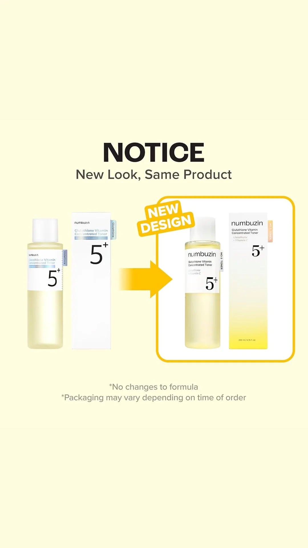 Numbuzin No.5 - Vitamin-concentrated Skin Toner (200ml)