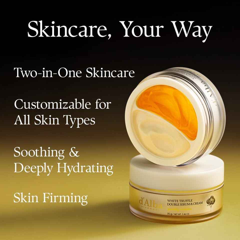 d'Alba White Truffle Double Serum & Cream 70G