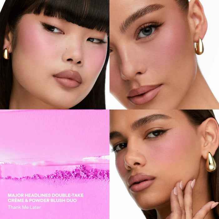 PATRICK TA - Major Headlines Double-Take Crème & Powder Blush Duo - Thank Me Later