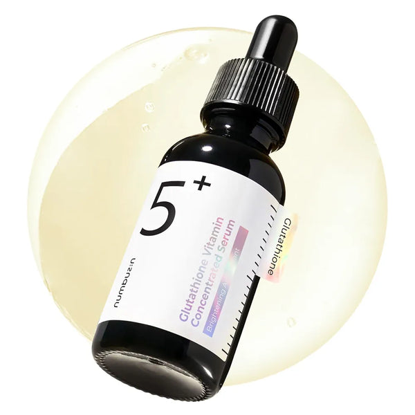 numbuzin No.5 Serum |Tranexamic Acid 4%, Niacinamide 5%, Glutathione, Vitamin C | Vitamin Concentrated Serum | Hyperpigmentation| Suitable for Sensitive Skin, Korean Skincare