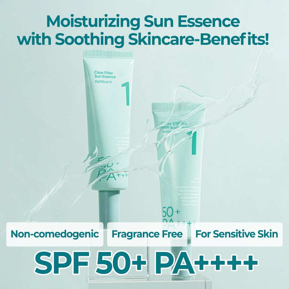 Numbuzin No.1 Clear Filter Sun Essence