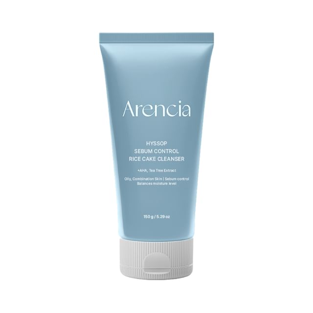 Arencia Hyssop Sebum Control Rice Cake Cleanser 150g