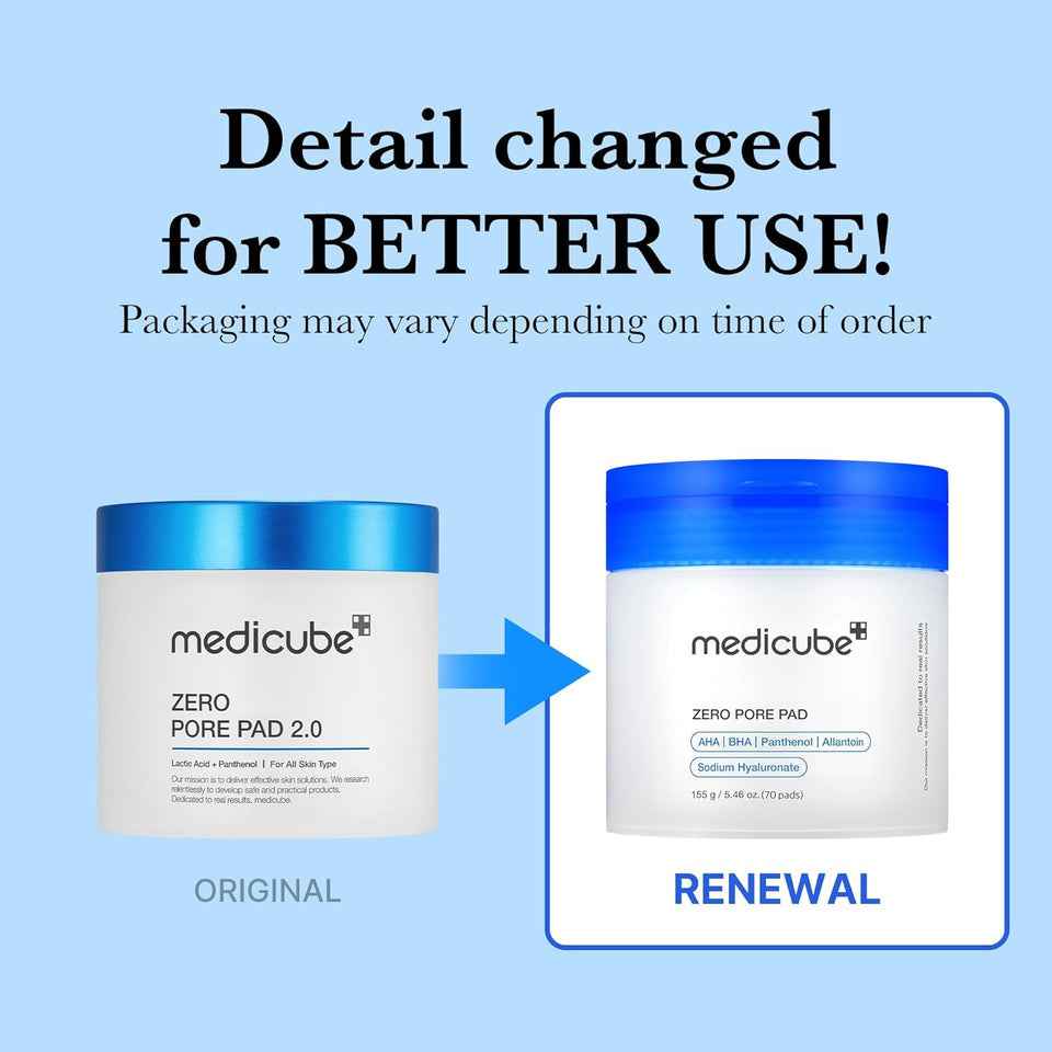 Medicube Zero Pore Pad - 70 pads