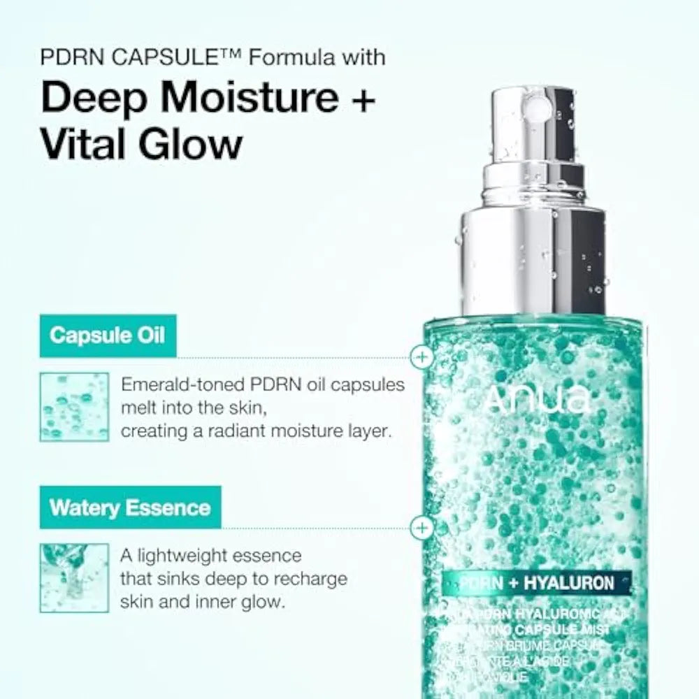 Anua Pdrn+Hylauronic Set|collagen|Mist|moisturizing cream|melting patches